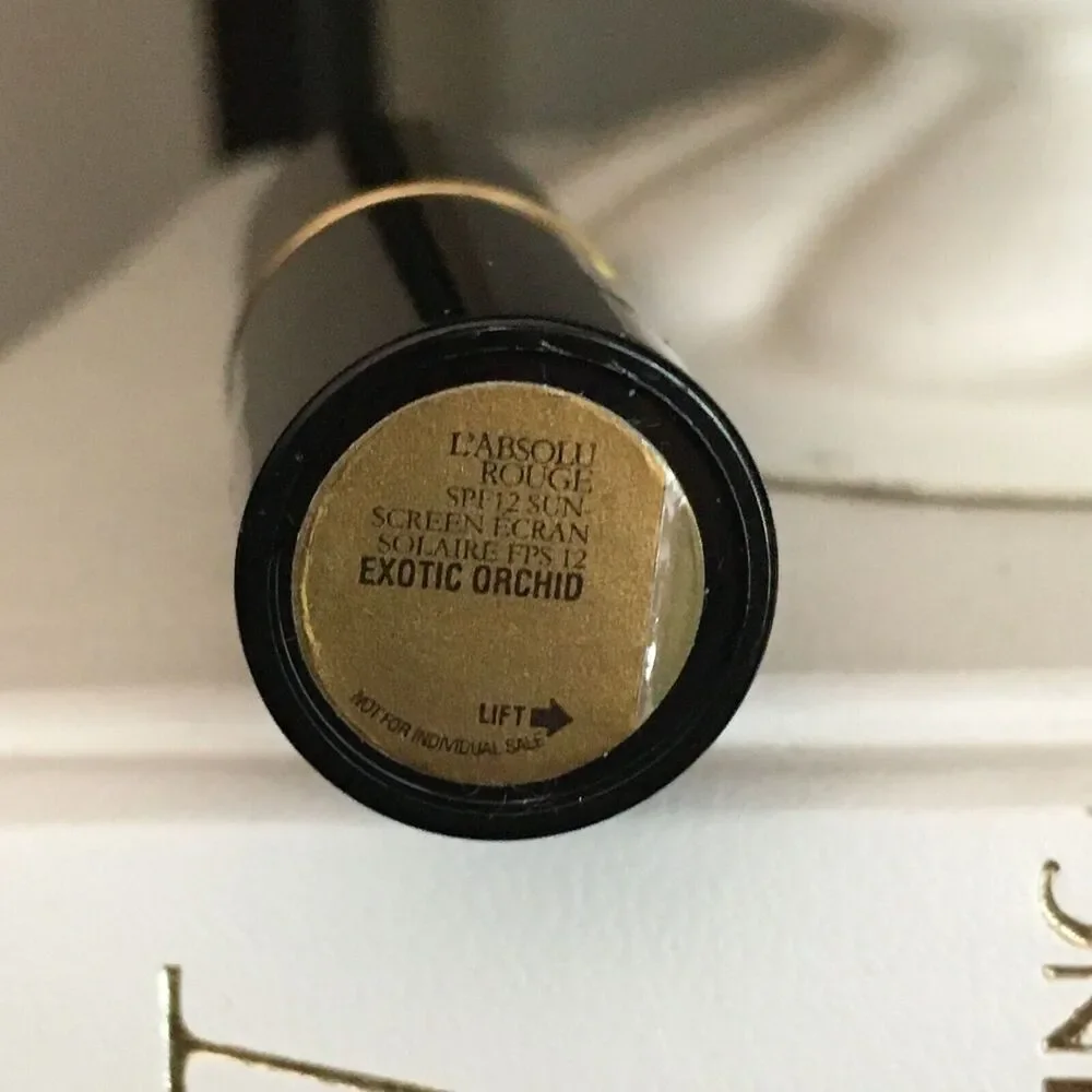 NEW RARE Lancome L' Absolu Rouge Lipstick Lip Color Exotic Orchid GWP